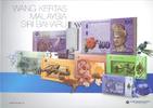 Malaysia 186 ringitt CS.2012 186 Ringitt, T.A. Rahman Folder 6 notes 1 to 100 Ringitt -