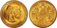 AUSTRIA Franz Joseph Gold 100 Corona. Restrike issue