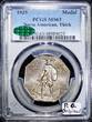 USA 1925 Norse American Medal, Thick; PCGS & CAC MS-63; Premium Quality, Original
