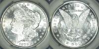 USA Morgan Dollar CAC MS-62; Frosty White -