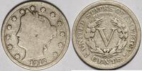 USA Liberty Nickel; VG; First S-Mint Nickel! -