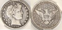 Half Dollars Half Dollar Barber  CAC F-12; Choice Original F-12 3,346.79 元  ＋  401.56 元 运费