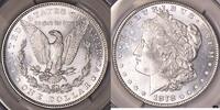 Dollars, Dollars Morgan Dollar 7TF Reverse of 1879  CAC MS 63; Premium Q... 5,020.22 元  ＋  669.30 元 运费