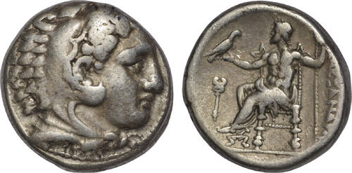 Kingdom of Macedon AR tetradrachm c. 325-315 BC Alexander III “the Great”, late lifetime/early posth