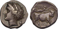 Campania, Neapolis AR nomos 275-250 BC Nymph facing left/man-headed bull ss 1,098.40 US$878.72 US$  +  46.25 US$ shipping