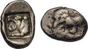 Lycia (?), uncertain dynast AR diobol c. 500 BC Forepart of lion left/wi... 578.10 US$462.48 US$  +  28.91 US$ shipping