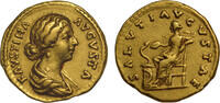 Roman Empire AV aureus AD 161-4 Faustina Junior, Salus seated left feedi... 4,913.88 US$3,931.11 US$  +  46.25 US$ shipping