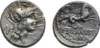 Roman Republic AR denarius 91 BC D. Junius Silanus, Roma right/Victory d... 283.27 US$  +  28.91 US$ shipping