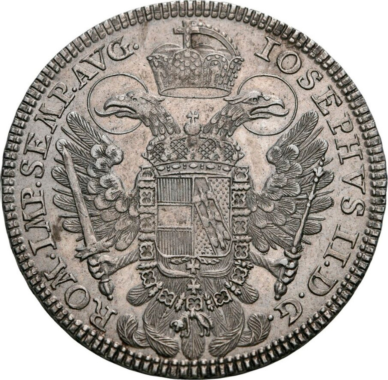 61 1 Thaler 1779 NGC Nurnberg MS Silver City View Coin Germany