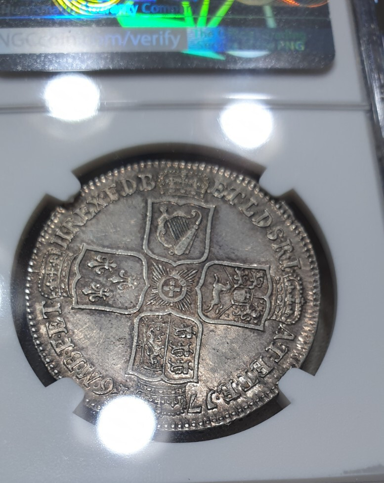 NGC鑑定済】1897年 南アフリカ 2.5シリング AU55 レア Grade AU 55 NGC