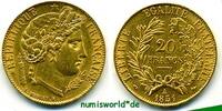 Frankreich 20 Francs 1851 Mzz. A, Cereskopf, Zweite Franz. Rep. 24.02.18... 1,356.40 US$  +  145.54 US$ shipping