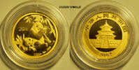 China 20 Yuan 2007 Pandamotiv, 1/20 oz. Feingold 999, Münzdose, Stg  415.65 US$  +  79.17 US$ shipping