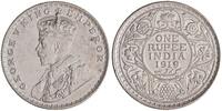 India, British rupee George V, Bombay mint -