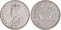 India, British rupee George V, Bombay mint -