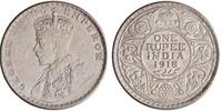 India, British rupee George V, Bombay mint -