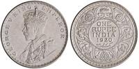 India, British rupee George V, Calcutta mint -