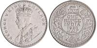 India, British rupee George V, Calcutta mint -