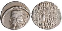 Parthian drachm 105-147 CE Vologases III, Ecbatana mint VF-EF