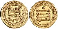 Abbasid dinar al-Muqtadir, Madinat al-Salam (Baghdad) mint -