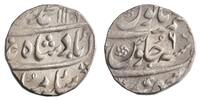 Mughal rupee Muhammad Shah, Sahrind mint -
