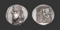 PARTHIAN KINGDOM - MITHRADATES II Drachm -
