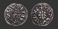CHARLES II LE CHAUVE - MELLE Denarius -