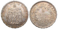 5 Francs 1873 A France HERCULE VZ+