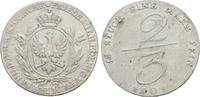Brandenburg-Preußen 2/3 Taler Friedrich Wilhelm III. 1797-1840 -