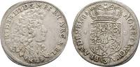 Brandenburg-Preußen 2/3 Taler Friedrich III. 1688-1701 -