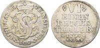 Trier, Erzbistum 1/6 Taler Johann Philipp von Walderdorff 1756-1768 -