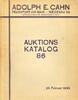 Auktionskataloge Auktion Cahn, Adolph E -