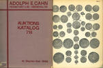 Auktionskataloge Auktion Cahn, Adolph E -