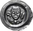 Augsburg, Bistum Brakteat Wolfhard von Roth-Wackernitz 1288-1302 -