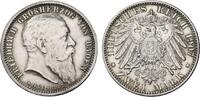 Baden 2 Mark Friedrich I. 1856-1907 -