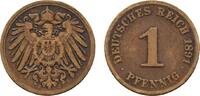 Kleinmünzen 1 Pfennig -