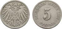 Kleinmünzen 5 Pfennig -