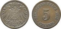 Kleinmünzen 5 Pfennig -