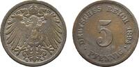 Kleinmünzen 5 Pfennig -
