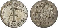 Mecklenburg-Strelitz 1/48 Taler Adolph Friedrich IV. 1752-1794 -
