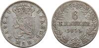 Nassau 6 Kreuzer Adolph 1839-1866 -
