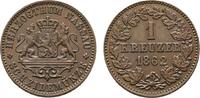 Nassau Cu Kreuzer Adolph 1839-1866 -