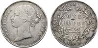 Großbritannien-Britisch-Indien Rupee Victoria 1837-1901 -