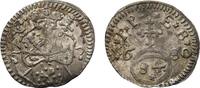 Bamberg, Bistum Dreier (1/84 Taler) Peter Philipp von Dernbach 1672-1683 -