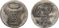 Mainz, Erzbistum 6 Pfennig Friedrich Karl Joseph 1774-1802 -