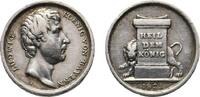 Bayern Miniaturmedaille Ludwig I. 1825-1848 -