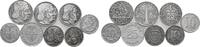 Coblenz 10, 25, 50 Pfennig, 1/2 Mark -