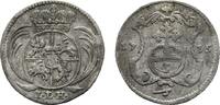 Sachsen-Albertinische Linie 3 Pfennig Friedrich August I. 1694-1733 -
