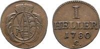 Sachsen-Albertinische Linie Cu Heller Friedrich August III. 1763-1806 -