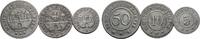 Havelberg 5, 10, 50 Pfennig -