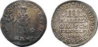 Braunschweig-Calenberg-Hannover 4 Mariengroschen Georg II. 1727-1760 -